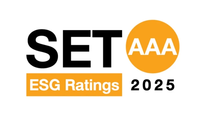 SET ESG Ratings AAA 2025