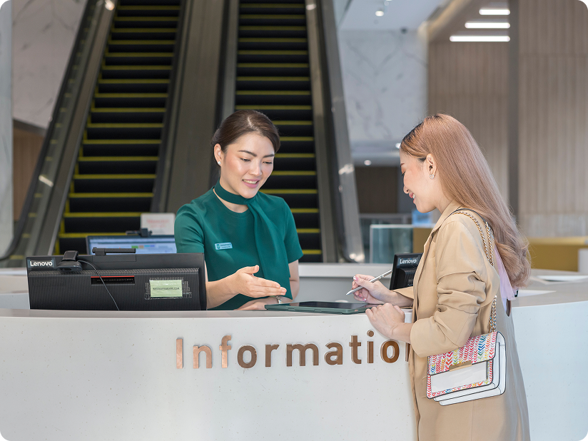Investor Relations information counter
